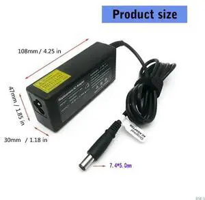 Powerful 65W Power Adapter For Laptops Providing Reliabled Energy with 7.4x5.0mm Connection