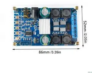Bluetooth-compatible Power Amplifier Board Module Double Track 50Wx2