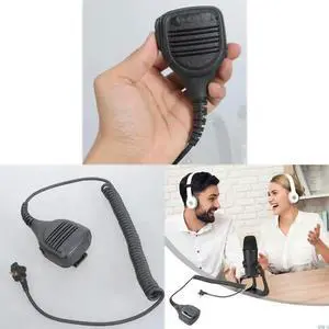 Speaker Microphone for MTP850 MTH600 Mobile Radio Replacement Mic Speaker