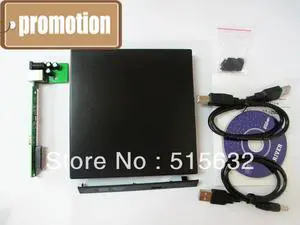 Laptop External USB 2.0 CD DVD ROM Portable Drive Enclosure IDE External Case