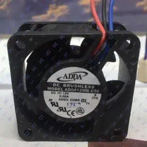 FOR ADDA AD0412UB-C56 4020 4cm DC 12V 0.14A Dual ball bearing cooling fan FOR ADDA AD0412UB-C56 4020 4cm DC 12V 0.14A Dual ball bearing cooling fan