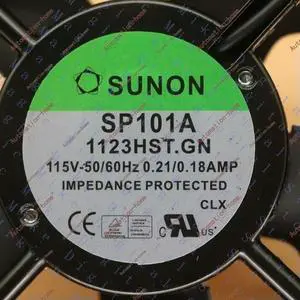 1PC 120X38MM 0.21A/0.18A cooling fan SP101A 1123HST.GN 115V 1PC 120X38MM 0.21A/0.18A cooling fan SP101A 1123HST.GN 115V