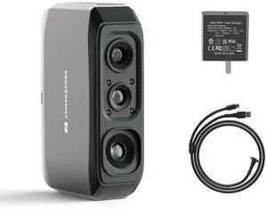 3DMakerpro 3D Scanner Moose Lite, Medium-Format 3D Scanners for Printing, NIR Light Source, Up to 0.05mm Accuracy, Mono Texture Scanning