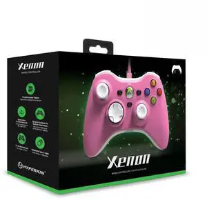 Wired Controller - Pink - Officially licensed Xbox 360 Controller replica for use,Plug and Play Gaming Gamepad