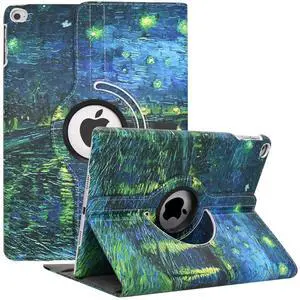 For iPad Mini 1/2/3 Case Cover 7.9  360° Rotating Stand with Auto Sleep/Wake