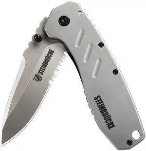 Onyxaire Heavy Duty Camping Knives with Clip, Pocket Knife for Men, 3.4" Sandvik 14C28N Stainless Steel Blade, EDC Knife for Outdoor