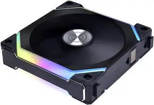 Lian-Li UNI Fan SL120 V2 RGB Black Single Pack Without Controller - UF-SL120V2-1B