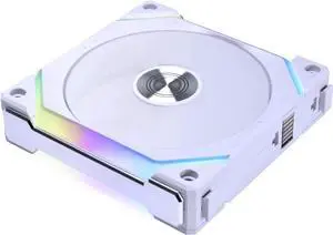 Lian-Li UNI Fan SL120 V2 RGB Black Single Pack Without Controller - UF-SL120V2-1B White