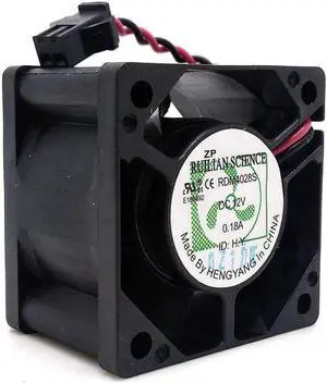 RMD4028S 40mm 12V High Speed Cooling Fan,40X40X28mm 4028 Power Supply 1U Industrial Computer Server Fan 4cm Chassis Fan