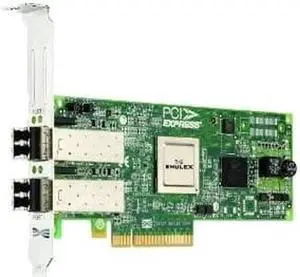EMULEX Lpe12002 Lightpulse 8Gb Dual Channel Pcie Fibre Channel Host Bus Adapter With Standard Bracket Card Only