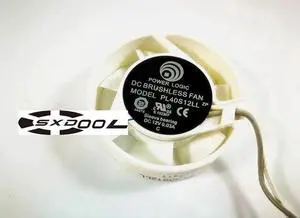 POWER LOGIC PL40S12LL 4010 4CM cm 12V graphics card Fan chassis power round silent cooling fan