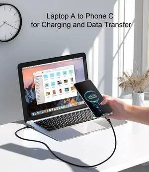 AUTYUE [2 PACK] USB C Cable 6.6ft/2M, Nylon Braided USB A to USB C Cable USB 3.1 USB 3.2 Gen2 10Gbps Data Charger 60W Cord for Galaxy S24 S23 S22 S21 S20 S10 S9 S8, Note 20, and i-Phone 15/15 Pro..