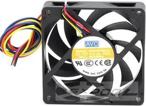 New original AVC DE07015B12L 7015 70mm x 15mm Cooler Cooling Fan PWM DC 12V 0.7A 4Pin B184 Dual ball bearing CPU fan