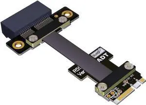 M.2 A.E Key A+E to PCI-e 1x x1 Riser Extender Adapter Card Ribbon Gen3.0 Cable AE Key A E for PCIE 3.0 x1 x4 x16 M2 Card (15cm) M.2 A.E Key A+E to PCI-e 1x x1 Riser Extender Adapter Card Ribbon Gen3.0 Cable AE Key A E for PCIE 3.0 x1 x4 x16 M2 Card (15cm)