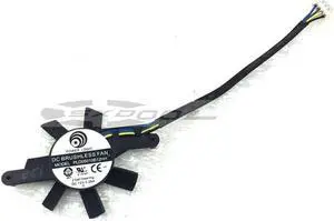 POWER LOGIC PLD05010S12HH 12V 0.25A Fan blade diameter 46mm, 58MM hole pitch Graphics card fan 4-wire 4-pin POWER LOGIC PLD05010S12HH 12V 0.25A Fan blade diameter 46mm, 58MM hole pitch Graphics card fan 4-wire 4-pin