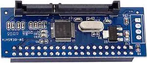 BUCIER 3.5" IDE to 2.5" 3.5" SATA HDD Adapter 40Pin IDE Male to 22pin SATA SSD Card with Molex 4Pin to floppy drive power supply cable BUCIER 3.5" IDE to 2.5" 3.5" SATA HDD Adapter 40Pin IDE Male to 22pin SATA SSD Card with Molex 4Pin to floppy drive power supply cable