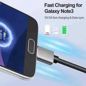 USB 3.0 to Micro B Cable, 5GB Fast Micro USB 3.0 Cable, USB 3.0 Type A Male to Micro B Cord Compatible with S-a-m-s-u-n-g S5 Note 3 HDD External Hard Drive Disk Cord (3.3ft/1M)