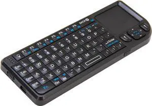 Vision-Tek Candyboard 900319 Black 69 Normal Keys USB RF Wireless Mini Keyboard