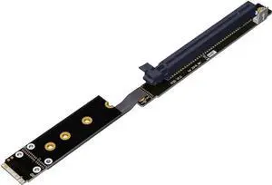M.2 NVMe to PCIe x16 Graphics Card Extension Cable PCIe 3.0 Non-USB M2 to x1 A Card N Card R43SD-WK for B-T-C Mining GPU PCIe Extension (45cm) M.2 NVMe to PCIe x16 Graphics Card Extension Cable PCIe 3.0 Non-USB M2 to x1 A Card N Card R43SD-WK for B-T-C Mining GPU PCIe Extension (45cm)