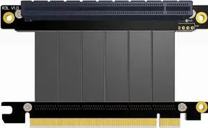 PCI-E X16 to 16X 3.0 Male to Female Riser Extension Cable Graphics Card Computer Chassis PCI Express Extender Ribbon 128G/Bps (R33SL 5CM) PCI-E X16 to 16X 3.0 Male to Female Riser Extension Cable Graphics Card Computer Chassis PCI Express Extender Ribbon 128G/Bps (R33SL 5CM)