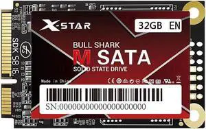 mSATA SSD HDD Internal Solid State Hard Drive for Laptop Notebook Server 32GB for Windows DOS Linux Unix(32GB)