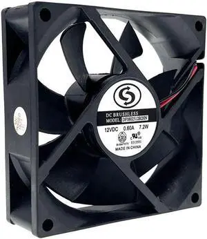 DF0802512B2HN For Ant S9 S7 Shenma Ebang E12+ 8025 80mm 0.60A 7.2W 12V high speed power converter cooling fan