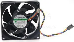 Original SUNON 9cm PSD1209PLV2-A B3553.F.GN DC12V 4.2W 9032 Server Cooling Fan 4-wire PWM 90x90x32mm WC236-AOO