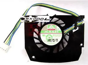 For Leadtek Quadro K600 Q600 Graphics Card Cooling Fan MBT4412HF-W09 12V 0.24A 4-wire 4-pin