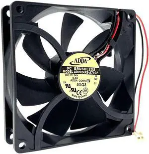 ADDA AD0924XB-A71GP 92mm 9225 DC 24V 4000RPM High Speed Air Flow Server Cooling Fan,92X92X25mm Dual Ball Bearing Fans