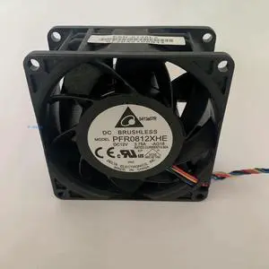 1pcs PFR0812XHE Electronics 8038 DC 12V 3.75A 8CM Gale Volume High Speed Booster Cooling Fan