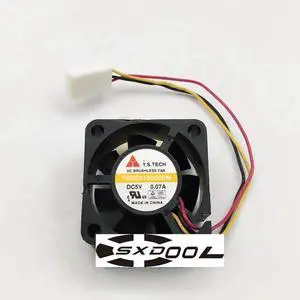 Y.S TECH YW03015005BM DC 5V 0.07A 30mm 3015 mute double ball bearing cooling fan