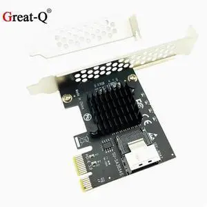4-port SATA3.0 expansion card PCI-E to mini SAS port SATA Solid State SSD