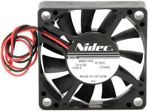Original D05X-12TL 12V 0.06A 5010 5CM 5 ultra-quiet cooling fan for NIDEC case cooler Original D05X-12TL 12V 0.06A 5010 5CM 5 ultra-quiet cooling fan for NIDEC case cooler