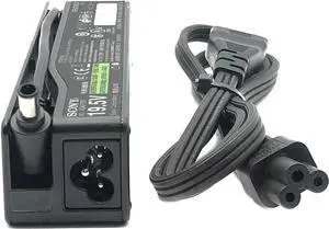 NEW Genuine So-ny VAIO VGP-AC19V30 Power Supply Charger AC Adapter W/Cord