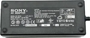 Genuine So-ny AC-V012E AC Adapter Charger Power Supply 1-477-232-12 W/P.Cord
