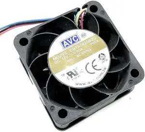 DBTA0420B2U 40mm High Speed Cooling Fan AVC 4020 4CM 40*40*20MM 12V 0.50A 4 -Wire Violent Powerful Fans 12000RPM