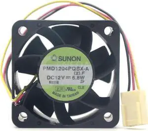 Sunon PMD1204PQBX-A 4CM 4028 12V 6.8W 40*40*28mm 3-line 3-pin axial cooling fan
