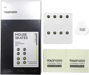 Universal Dots Glass Mouse Feet Pad Mouse Skates Anti-Slip Mouse Glides Sticker for Gaming Mouse