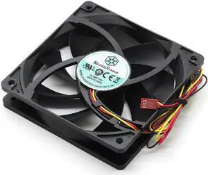 SILVERSTONE S1202512SLN-3M 12V 0.18A 12 cm ultra-quiet AP121 chassis cooling fan