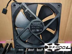 Foxconn PVA120G12U DC12V 0.75A 12cm 120mm 12025 PWM cooling Fan Foxconn PVA120G12U DC12V 0.75A 12cm 120mm 12025 PWM cooling Fan