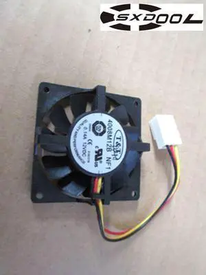T&T 4008M12B NF1 12V 0.14A 4008 4cm 3-Wire 3-pin graphics card fan