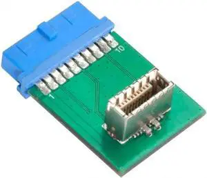 USB 3.1 Front Panel Socket Key-B Type-E to USB 3.0 20Pin Header Male Extension Adapter for Motherboard UC-309