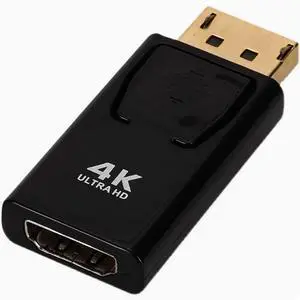dp to hdmi adapter 4k converter male to female laptop desktop with monitor projector dp to hdmi adapter 4k converter male to female laptop desktop with monitor projector