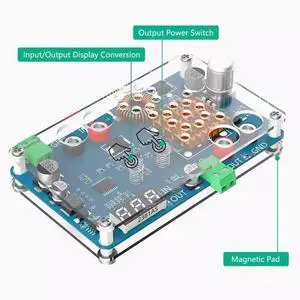 DC5-32V to 5-45V 3A Wide voltage DC power supply regulator with voltage display and touch switch DC5-32V to 5-45V 3A Wide voltage DC power supply regulator with voltage display and touch switch