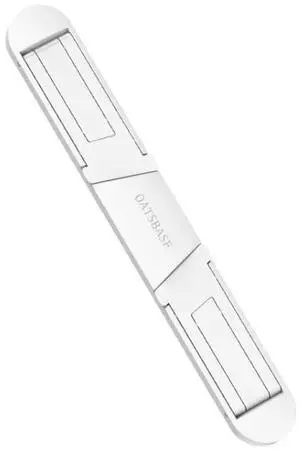 Oatsbasf 03362 Laptop Cooling Stand Desktop Portable Suspended Vertical Stand(White)