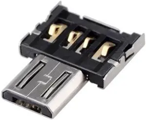 Mini Size USB 3.0 to Micro SD SDXC TF Card Reader with Micro USB 5pin OTG Adapter for Tablet / Cell Phone GT-186/U3-286-BK