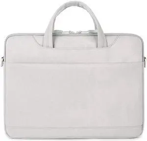 For 15-15.6 inch Laptop Multi-function Laptop Single Shoulder Bag Handbag For 15-15.6 inch Laptop (Grey)