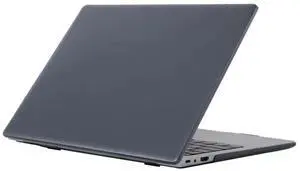 For Huawei MateBook 14 inch 2023 / 2022 / 2021 Shockproof Crystal Laptop Protective Case (Black)
