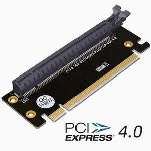PCI-E16X 4.0 graphics test adapter PCI-E164P 2U server chassis 90 degree steering card