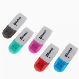 Wireless Blue Hat Bluetooth stick Car usb Bluetooth speaker audio music receiver adapter 5.0